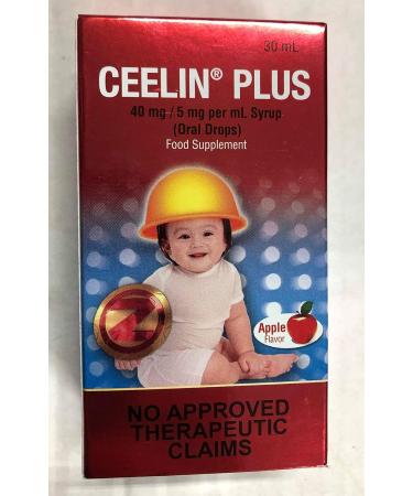 Ceelin Plus Drops 30ml for 0-2 Years Old - Trusted Pediatric Vitamin Supplement - Buy Online on GoSupps.com