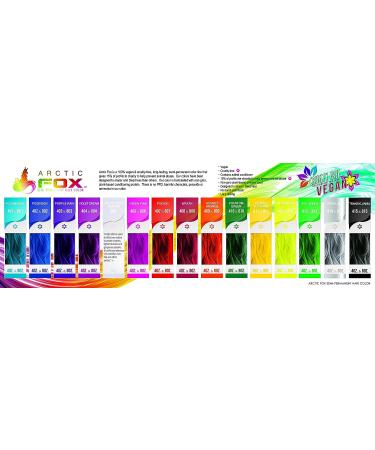 ARCTIC FOX COSMIC SUNSHINE Semi-Permanent Hair Color Dye - Vegan & Cruelty-Free (4 Fl Oz) - Buy Online on GoSupps.com