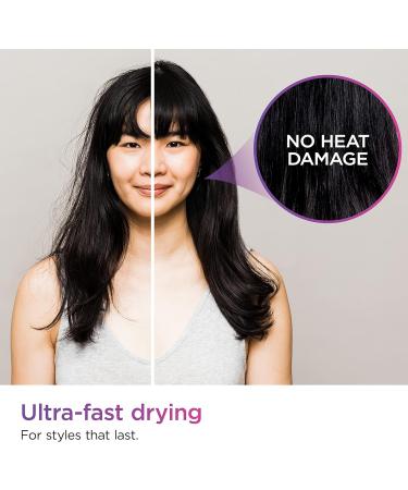 Shark HD102C Blow Dryer HyperAIR Fast-Drying with IQ 2-in-1 Concentrator Ionic No Heat Damage for All Hair Types Stone - Buy Online on GoSupps.com