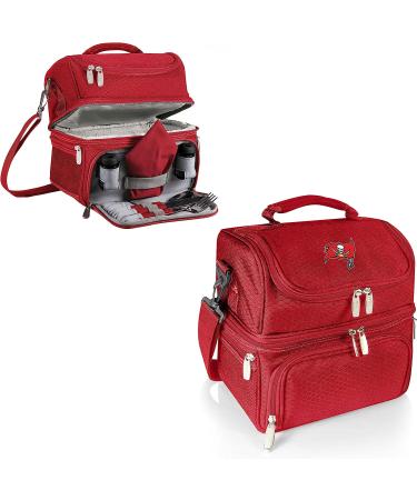 Picnic Time Tampa Bay Buccaneers Pranzo Lunch Tote - Red - Buy Online on GoSupps.com