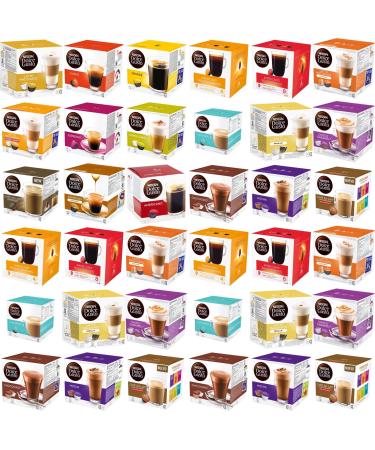The CoffeeMarket Ltd : Buy 5 Boxes Compatible With Dolce Gusto Coffee Pods Pick Any 5 Boxes Many blends to choose from (Latte Espresso Chococino Cappuccino etc)  - Buy Online on GoSupps.com