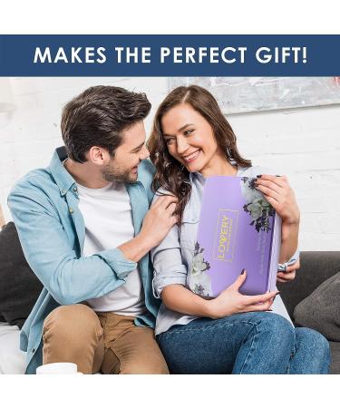 Fathers Day Gifts: Lavender Hand Lotion Set - 3 Luxury Hand Creams Gift Set with Lavender Jasmine, Lilac, and Vanilla scents - Includes Nail Filer in Metal Box - Enriched with Vitamin E & Shea Butter - Paraben Free - Buy Online on GoSupps.com