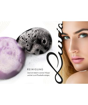 Luvia Beauty Blender Sponge - Extra Soft Make-Up Egg in Timeless Black - Best Cosmetic Blending Sponge for Flawless Application - Buy Online on GoSupps.com