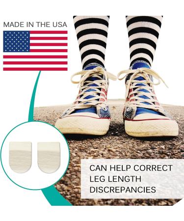 Hapad Heel Lifts for Plantar Fasciitis Relief - 2.5 x 1/2 Stick-on Heel Pads for Men and Women - 1 Pair - Buy Online on GoSupps.com