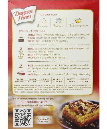 Duncan Hines Moist Yellow Cake Mix 18.25 oz - Buy Online on GoSupps.com