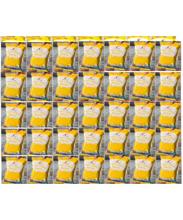 Sweet & Salty Popcorn 35 Packs of 25g Natural Sea Salt and British Sugar Seasoning Vegetarian Vegan Gluten-Free Savoury Healthy Snacks GMO-Free Hand-Popped Corn - Buy Online on GoSupps.com