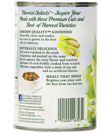 Del Monte Vegetable White Cream Corn 14.75oz (Pack of 12) - Buy in Bulk! - Buy Online on GoSupps.com