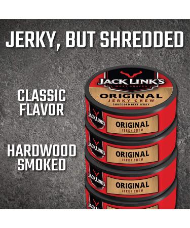 Jack Links Original Flavor Shredded Beef Jerky Chew - 36 Pack - 11.52 Oz Total - Buy Online on GoSupps.com