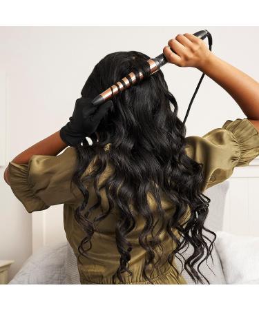 BaByliss Titanium Brilliance Large Conical Curling Wand 32-19mm - Black - Buy Online on GoSupps.com
