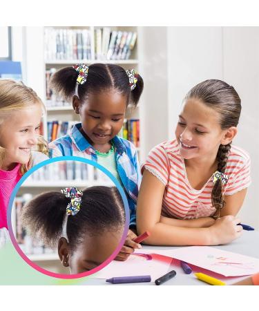 Volleyball Scrunchies Set - Velvet Hair Ties Tie-Dye Headband Accessory (Set of 4) - Buy Online on GoSupps.com