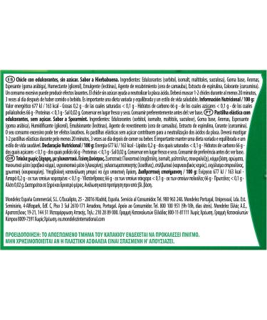 Trident Fresh Spearmint Sugar Free Chewing Gum 82.8 g. Pack of 6  - Buy Online on GoSupps.com