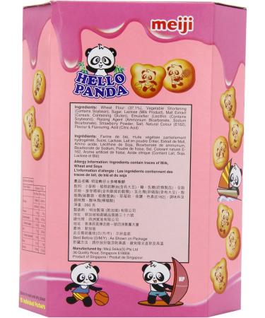Meiji Hello Panda Chocolate Biscuits with Creamy Chocolate Filling 260 G - Buy Online on GoSupps.com