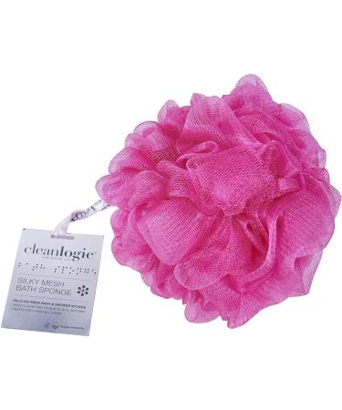 Clean Logic Silky-Soft Mesh Sponge 70g - Pack of 6, Assorted Colors | Bath and Body Essentials - Buy Online on GoSupps.com