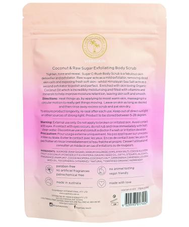 Shop SugarBaby Vita Skin Sugar Crush Exfoliating Body Scrub - Coconut & Raw Sugar 7.05 oz | International Shipping Available - Buy Online on GoSupps.com