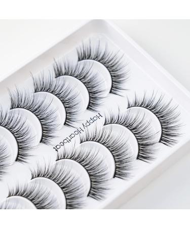 3D Cat Eye Wispy False Eyelashes - Natural Soft Reusable Faux Mink for Supernatural Glam - Buy Online on GoSupps.com