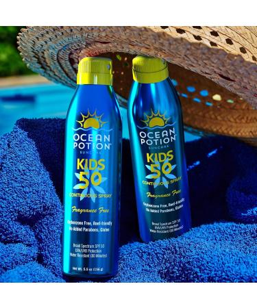 Buy Ocean Potion Kids SPF 50 5.5oz C-Spray - Best Sunscreen for Kids | Free International Shipping - Buy Online on GoSupps.com