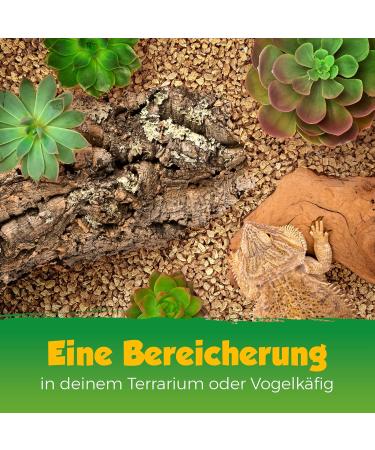 10L Cork Granules for Terrariums | Subtropical Substrate (2-4mm) | Natural Cork Decoration - Buy Online on GoSupps.com