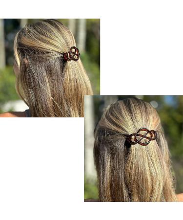Camila Paris CP2425 French Tortoise Shell Hair Barrette for Women - Strong Hold Grip, Stylish No Slip Clip - Made in France - Buy Online on GoSupps.com