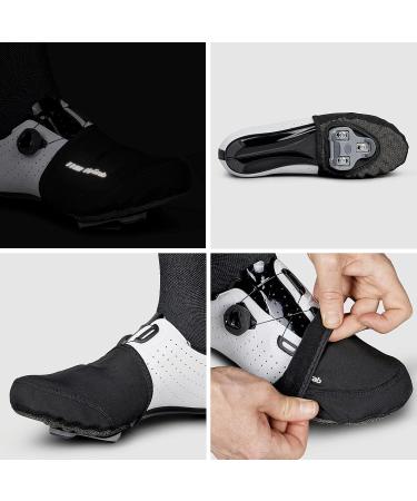 Gripgrab Windproof Light Racing Bike Toe Warmers | Cycling Toe Covers L/XL (42-45) - Black - Buy Online on GoSupps.com