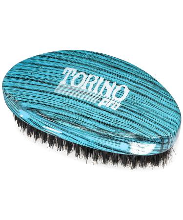 Torino Pro 1770-360: Medium Hard Palm Curve Wave Brush by Brush King - Great for Wolfing - Blue, 1 Count - Buy Online on GoSupps.com