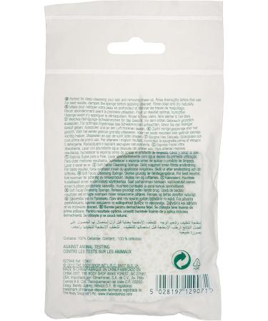 The Body Shop Soft Facial Cleansing Sponge - Gently cleanse your skin and remove make-up with this soft cleansing sponge. - Buy Online on GoSupps.com