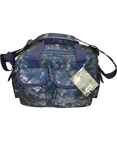 HARDSTONE Tactical 5 Pistol Range Go Bag - Navy Digital | Adjustable Shoulder Strap - Buy Online on GoSupps.com