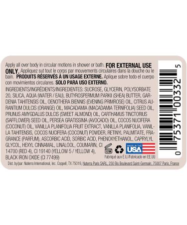 Tree Hut Tahitian Vanilla Bean Shea Sugar Scrub - 18 oz (1.12 lb) Pack - Exfoliating Body Scrub with Pure Vanilla Beans - Buy Online on GoSupps.com
