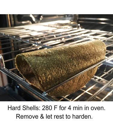 Spinach Flavor Raw Wraps - Gluten Free, Paleo, Keto, Vegan - 6 Pack of Low Carb Tortilla Wraps, 2 Ounce - Non-GMO, Shelf Stable, Yeast Free - Buy Online on GoSupps.com