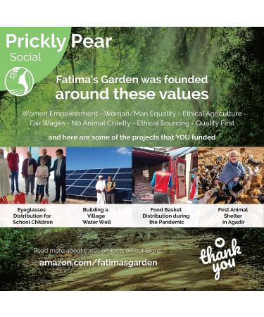 Fatima's Garden Prickly Pear Seed Oil USDA Ecocert Certified Organic Moroccan Anti-aging Moisturizer for Face, Hair, Skin & Nails 1 Fl Oz - Buy Online on GoSupps.com