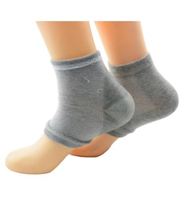2 Pairs of Moisturizing Silicone Gel Socks for Dry Cracked Feet - International Shipping Available - Buy Online on GoSupps.com