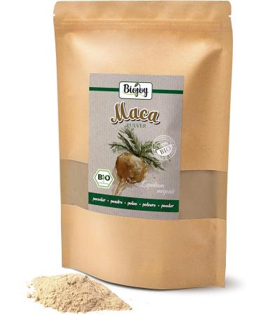 Biojoy Organic Maca powder from Peru (1kg) natural and pure (Lepidium meyenii) - Buy Online on GoSupps.com