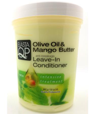 Elasta QP Olive Oil & Mango Butter Leave-In Conditioner, 32oz