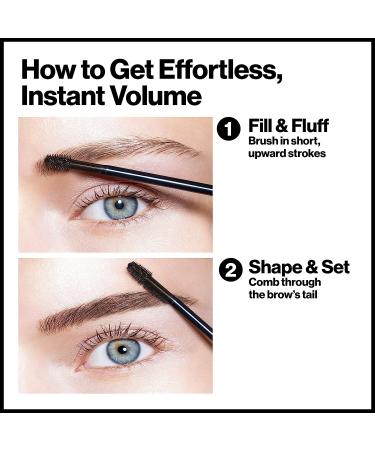 Revlon ColorStay Brow Fiber Filler - Blonde Waterproof Eyebrow Gel, 0.23 fl. Oz - Buy Online on GoSupps.com
