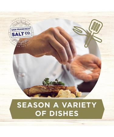 San Francisco Salt Co. French Grey Sea Salt 2 lb. Fine Grain - Sel Gris - Buy Online on GoSupps.com