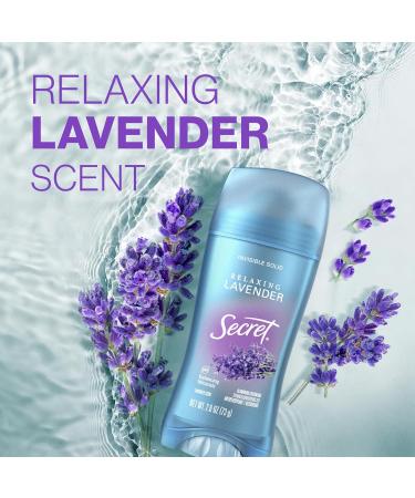 Secret Fresh Antiperspirant and Deodorant for Women 48hr Freshness Sweat & Odor Protection PH Balancing Minerals Invisible Solid Lavender Scent 2.6 oz (Pack of 3) Invisible Solid- 2.6oz (Pack of 3) 2.6 Ounce (Pack of 3) - Buy Online on GoSupps.com