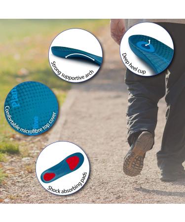 FootActive Plantar Fasciitis Insoles XL (11/13 UK) - Support and Relief for Plantar Fasciitis - Buy Online on GoSupps.com