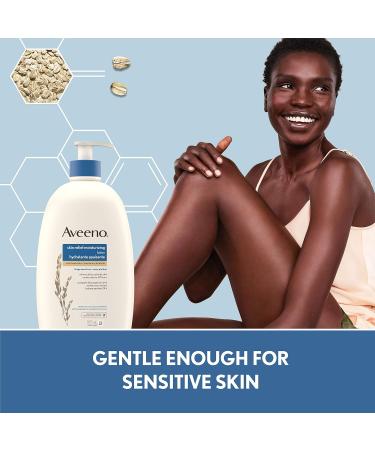 Aveeno Skin Relief Moisturizing Body Lotion With Natural Shea Butter & Triple Oat Complex Unscented Moisturizer for Extra Dry Itchy or Sensitive Skin Fragrance Free 354mL (Packaging May Vary) 354 ml (Pack of 1) Body Lotion - Buy Online on GoSupps.com