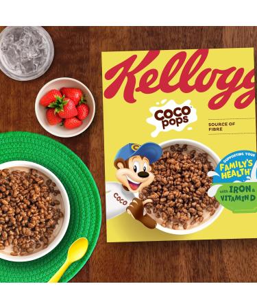 Kellogg's Coco Pops Chocolate Breakfast Cereal 650g - Buy Online on GoSupps.com