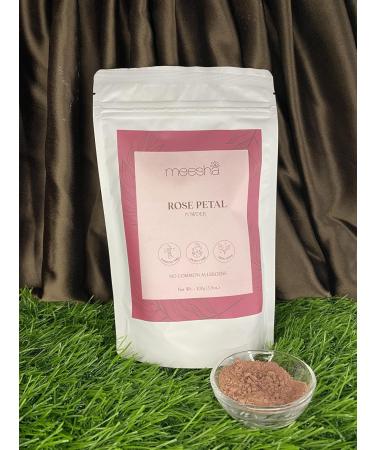 Rose Petal Powder by Meesha | Natural Skincare & Haircare for Radiant Skin | DIY Face Masks Bath Salts & Body Scrubs - Buy Online on GoSupps.com