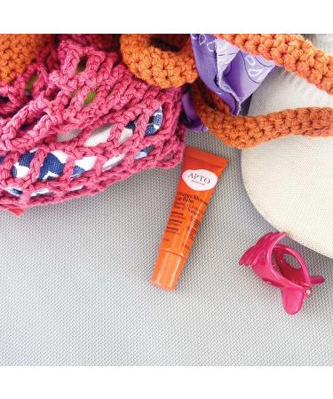 APTO 3-Pack of Orange Blossom Lip Balm w/Coconut Oil Trio: Pocket Lip Moisturizer for Dry Chapped Lips 0.33 fl. oz. Each - Buy Online on GoSupps.com
