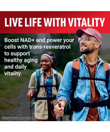 Resveratrol Mixed Berry 60 Soft Chews + NMN Supplement Nicotinamide Mononucleotide to Support Healthy Aging and Energy Metabolism Boosts NAD+ Levels No Gelatin Non-GMO 30 Vegetable Capsules - Buy Online on GoSupps.com