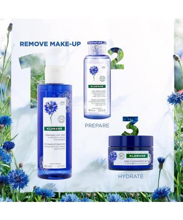 Klorane - Eye Make-Up Remover With Organic Cornflower - Sensitive Eyes Contact Lens Wearers Fragrance Free - 200ml - Buy Online on GoSupps.com