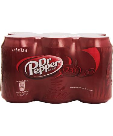 Dr Pepper 6 x 330 ml - Buy Online on GoSupps.com