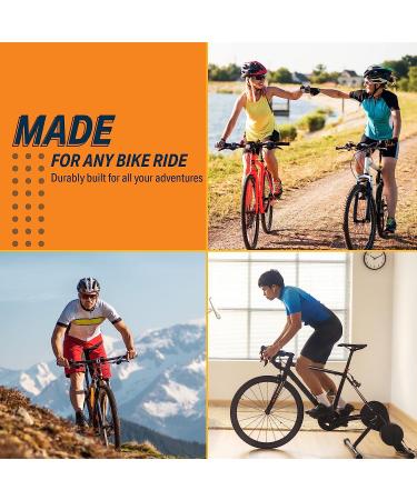 Bikeroo Memory Foam Bike Seat - Comfortable Saddle for Men and Women - Compatible with Peloton, Stationary, Mountain, Road, & Exercise Bikes - Sport Foam Cushion for Enhanced Comfort - Buy Online on GoSupps.com