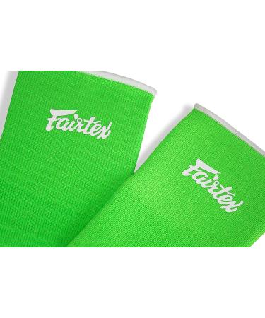 Fairtex AS1 Ankle Guard Support Protector - Green | Muay Thai Kickboxing & MMA - Buy Online on GoSupps.com