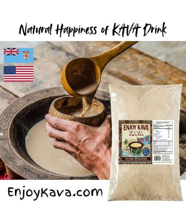 Premium Authentic Noble KAVA Herbal Supplement (1 LB/16 Oz Bag) Promotes Rest and Calmness - Buy Online on GoSupps.com