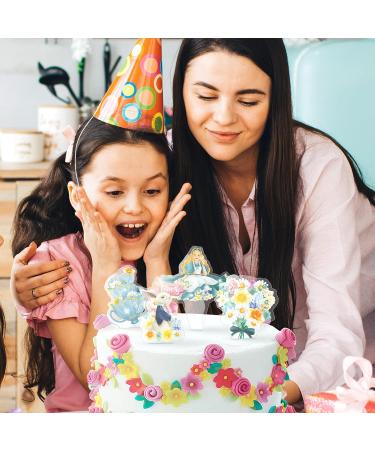 Alice Wonderland Cupcake Topper Spring Easter Party Decoration Girls Tea Party Cake Decoration Girls Birthday Party Supplies - Buy Online on GoSupps.com