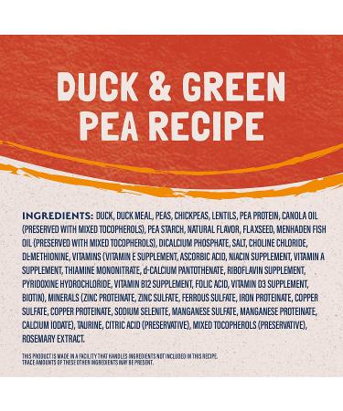 Natural Balance Limited Ingredient Diet | Grain-Free Dry Cat Food - Duck, Chicken, Salmon, Venison | Green Pea & Duck Recipe - 10 lb - Buy Online on GoSupps.com