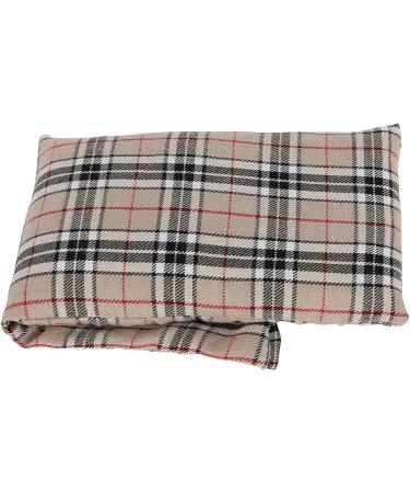 Microwavable Lavender Wheat Bags Tartan Microwave Heat Pack for Back Neck Joints and Shoulder Pain Relief 44cmx13cm (Beige Red Black) Tartan Beige Red Black - Buy Online on GoSupps.com