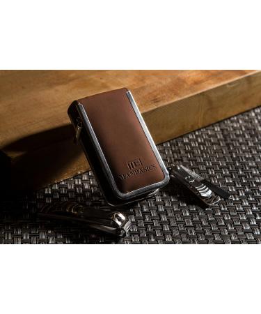 ManBasics Mens Nail Grooming Kit - Stainless Steel Nail Clippers Set for Men - Buy Online on GoSupps.com